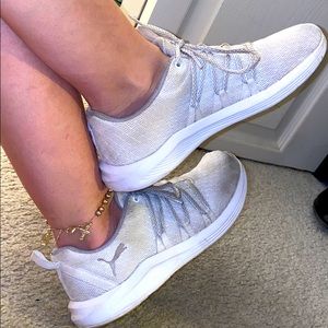 Puma White Softfoams